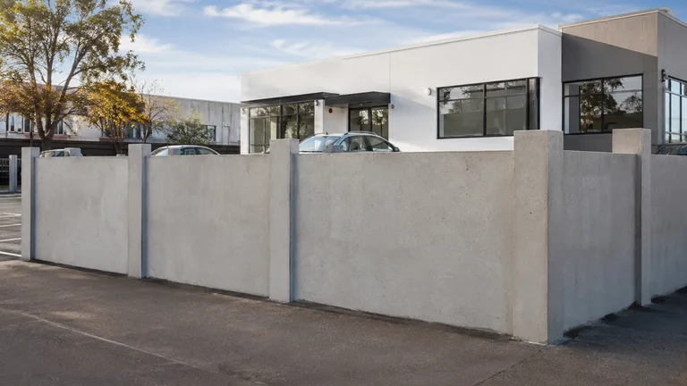 Commercial Concrete Fence design inspiration